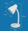 Esperanza Atria E27 Desk Lamp White