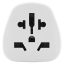 Savio AP-05 Travel adapter global socket – UK plug White