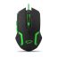 Esperanza MX205 Fighter Gamer mouse Black/Green