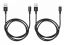 Verbatim Sync & Charge Micro USB Cable 1m Black 2-Pack
