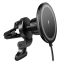 Logilink Magnetic car smartphone holder with charging function Black