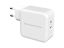 Conceptronic  ALTHEA08W 2-Port 100W GaN USB PD Charger Adapter White