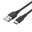 Vention USB-A 2.0/M to USB-C/M cable 0,25m Black