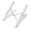 ACT AC8120 Foldable laptop stand aluminium 7 positions height adjustable