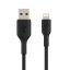 Belkin BOOST CHARGE USB-A to Lightning Cable, Braided - 0,15M - Black
