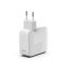 Hama Fast Charger GaN 2xUSB-C PD 65W White