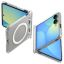 Spigen Ultra Hybrid Pro MagSafe case for Samsung Galaxy Z Flip8 Clear White