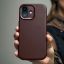 Decoded Decoded Leather Backcover iPhone 17 Chocolate Brown