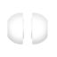 FIXED szilikon fülharang Apple Airpods Pro-hoz, 2 szett/csomag, XS méret fehér