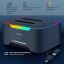 Logilink Dual docking station 2 port Black