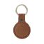 Mobile Origin AirTag Leather Keychain A6 Midnight Brown
