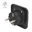 Hama EU átalakító utazó adapter Black