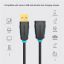Vention USB-A 2.0/M to USB-A 2.0/F cable 0,5m Black