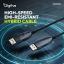 Digitus DisplayPort AOC Hybrid fiber optic UHD 8K cable 90m Black