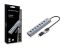 Conceptronic  HUBBIES21G 7-Port USB 3.0 Hub Grey