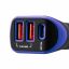 Canyon CNE-CCA08PU Triple USB Car Charger 18W Black/Purple