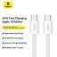 Baseus 30W Type-C to Type-C Superior Series 2 Fast Charging Data Cable 2m White
