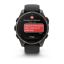 Garmin fenix 8 Pro 47mm AMOLED Sapphire Carbon Grey DLC Titanium with Black/Peeble Silicone Strap (ED XD)