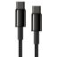Baseus Tungsten Gold USB-C - USB-C Cable 2m Black