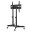 Manhattan Compact Height-Adjustable TV Cart 23