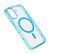 Cellularline ikonikus hátlap Magsafe támogatással Apple iphone 16 Plus készülékhez, átlátszó/világoskék