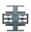 Gembird WM-80STR-01 Rotating full motion TV wall mount 40