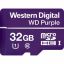 Western Digital 32GB microSDHC Purple SC QD101 C10 U1 (WDD032G1P0C)