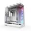 NZXT H9 Flow RGB Tempered Glass White