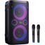 HISENSE Party Storm 1 Bluetooth Party Hangszóró 2 db mikrofonnal, 2.0CH, 300W, Fekete