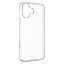 FIXED AntiUV TPU géltok Apple iPhone 16 Plus készülékhez, átlátszó