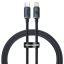 Baseus Crystal USB-C Lightning 1,2m Black