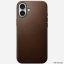Nomad Modern Leather case for iPhone 16 Plus Brown