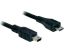 DeLock Cable USB 2.0 micro-B male > USB mini male 1m