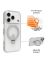 dbramante1928 Iceland Ultra D3O Magsafe Kick case for iPhone 18 Pro/17 Pro Clear