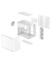 DeepCool CG530U 4F Tempered Glass White