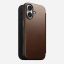 Nomad Modern Leather Folio for iPhone 17 Brown