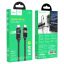 Hoco U137 USB-C to USB-C charging data cable with display 1,2m Black