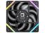 Jonsbo HF2-120 ventilátor, Reverse Blade, PWM, ARGB – 120 mm, fekete