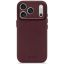 Decoded Leather Backcover for iPhone 17 Pro Max Dark Ruby