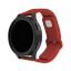 FIXED Silicone Sporty Strap Set with Quick Release 20mm for Smartwatch Red