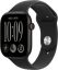 Apple Watch S12 GPS + Cellular 46mm Black Aluminium Case with Black Sport Band M/L