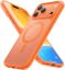 Torras Guardian Magnetic case for iPhone 17 Pro Max Energy Orange