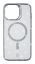 Cellularline Sparkle Mag Back Cover with Magsafe for Apple iPhone 15 Pro Max, Clear