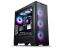 Számítógépház PHANTEKS G400A, Edzett üveg, 4 x 140mm DRGB venti, szatén fekete