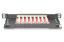 Digitus 8-port Patch Panel 0,5U Black