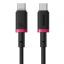Baseus Dura Type C to Type C 100 W fast charging cable 2m Black/Red