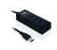 iBox IUH3FB 4-port USB3.0 HUB Black