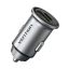 Vention 2-Port Car Charger Silver