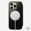 Nomad Leather Folio case for iPhone 16 Pro Green Chrome