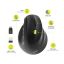 Port Designs Right-hand 2.4 GHz Bluetooth rechargeable Ergo Mouse Black